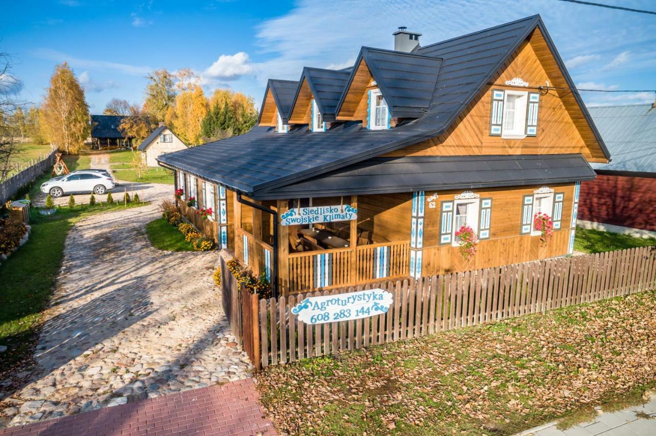 Siedlisko Swojskie Klimaty Trzescianka Exterior photo